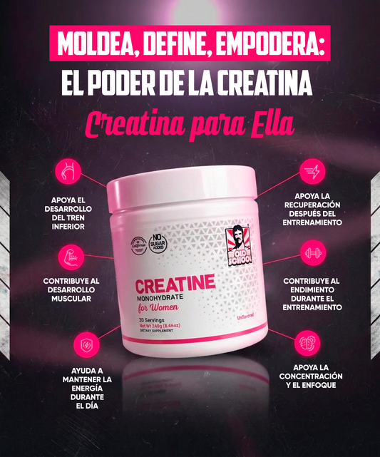 Old School Labs® Creatine Monohydrate for Women 240g/8.46oz