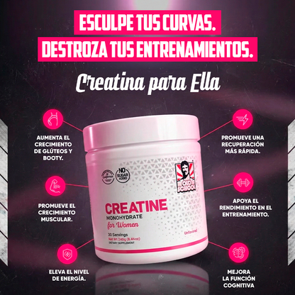 Old School Labs® Creatine Monohydrate for Women 240g/8.46oz